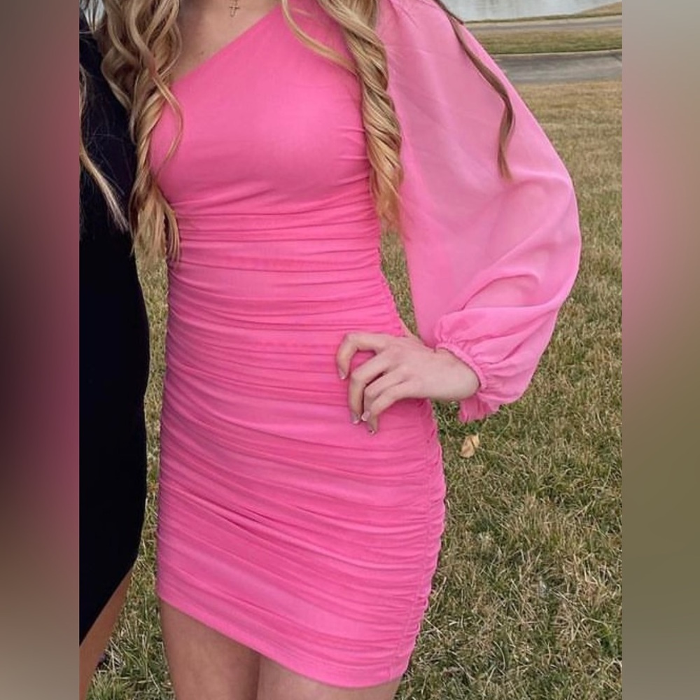 Pink hello molly dress